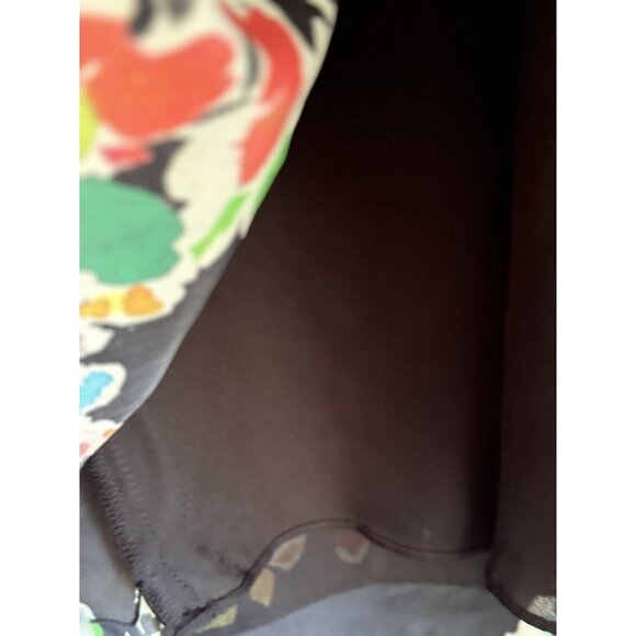 Lauren Ralph Lauren Women’s 8 Dark Floral Paisley Shift Dress Cottagecore - Picture 6 of 9